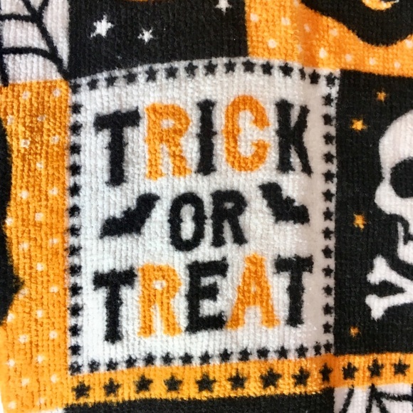 3 Halloween Moon Cat Skull JOL Web  Kitchen Towels - Picture 4 of 9